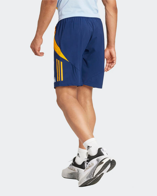 Real Madrid training shorts 2024/2025 - Blue/Orange - Footkorner