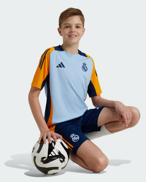 Real Madrid Junior 2024/2025 training shorts - Blue/Orange - Footkorner