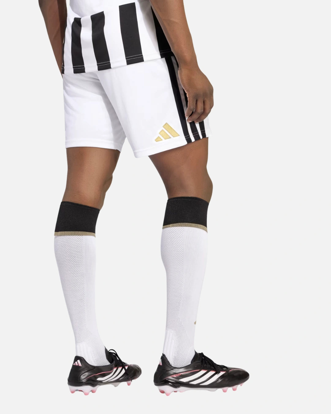 FootkornerJuventus Heimshorts 2026/2027 - Weiß/Schwarz