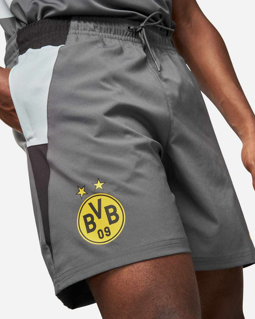 Short  Dortmund - Noir/Gris - Footkorner
