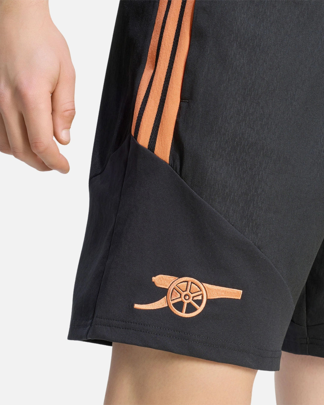 FootkornerShort d'entraînement Arsenal 2026 - Orange/Noir