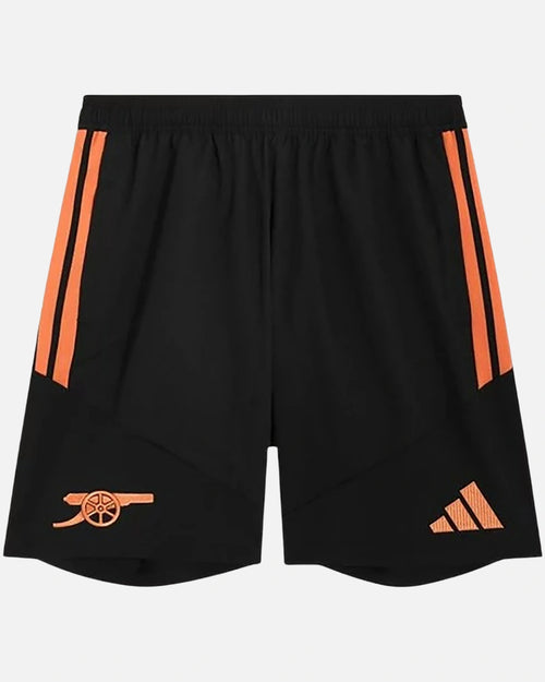 Short d'entraînement Arsenal 2026 - Orange/Noir - Footkorner