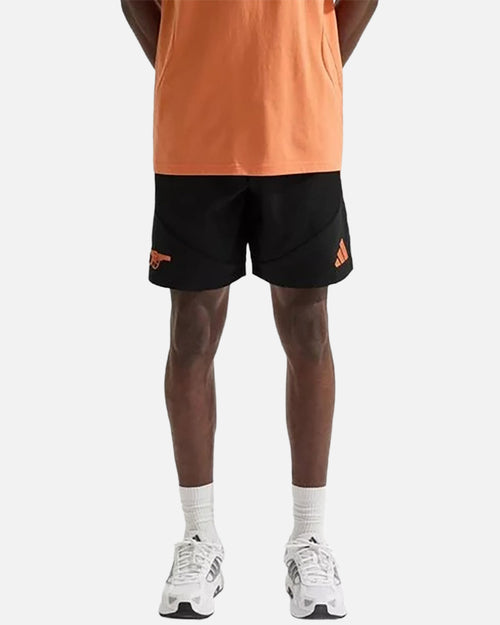 Short d'entraînement Arsenal 2026 - Orange/Noir - Footkorner