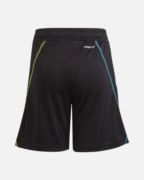 Pantalones cortos de entrenamiento Arsenal Junior - Negro/Amarillo/Azul - Footkorner