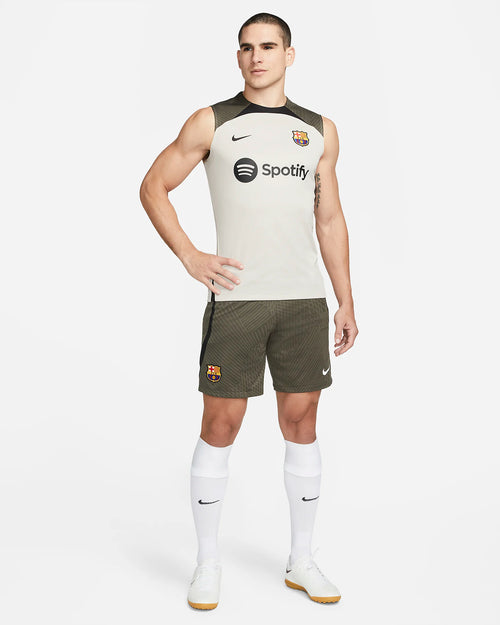 FC Barcelona Trainingsshorts 2023/2024 – Khaki - Footkorner