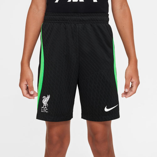 Short d'entrainement Liverpool Junior - Noir/Vert - Footkorner