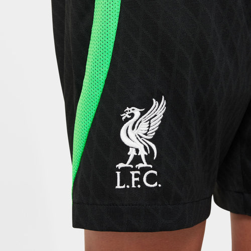 Short d'entrainement Liverpool Junior - Noir/Vert - Footkorner