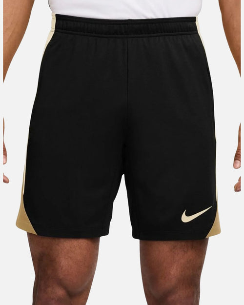 Short d'entraînement Nike Running Dri-Fit Strike - Noir/Doré - Footkorner