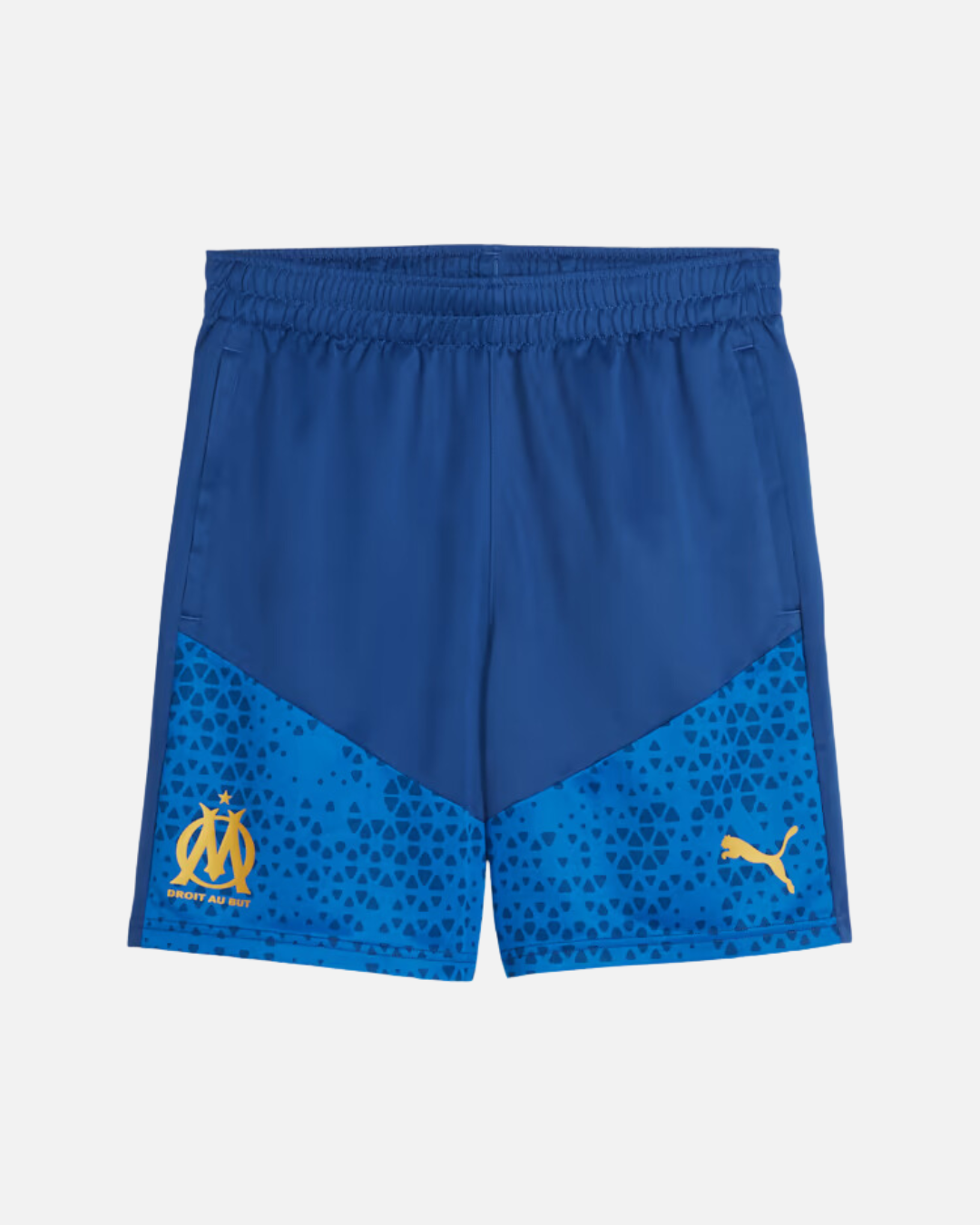 OM 2023/2024 Trainingsshorts – Blau/Gold