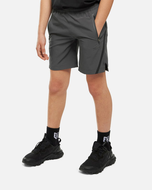 Short FK Break Junior - Gris Anthracite /Noir - Footkorner