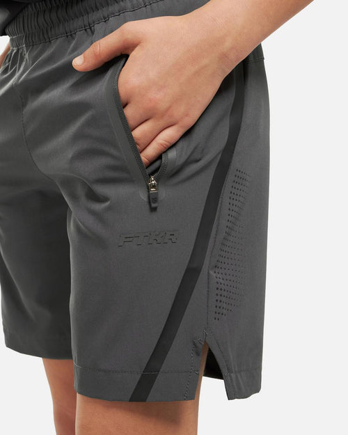 Short FK Break Junior - Gris Anthracite /Noir - Footkorner