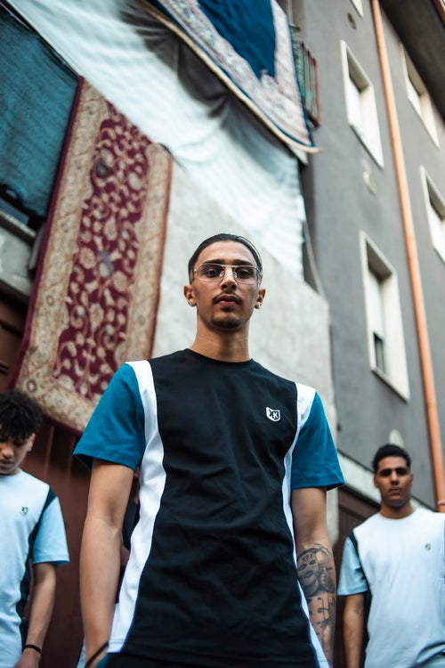 Short FK Canto - Noir/Blanc/Bleu - Footkorner