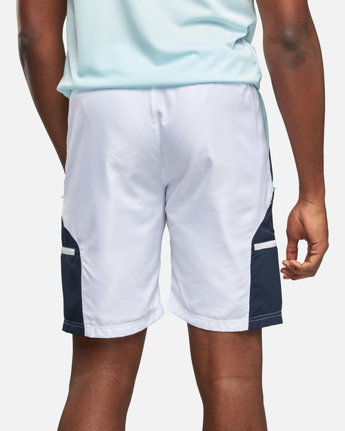 Juego corto de tiro libre - Blanco/Azul - Footkorner