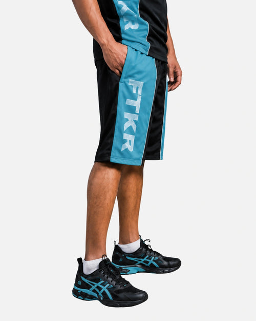 Short FK Mesh - Noir/Bleu Ciel/Blanc - Footkorner