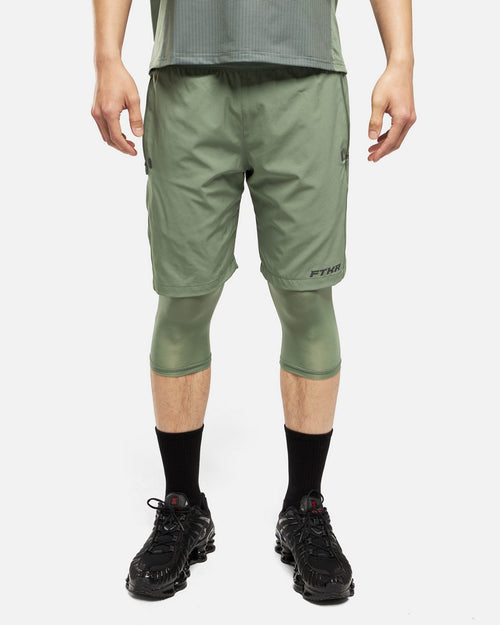 Short FK Rider 2 in 1 - Kaki/Nero - Footkorner