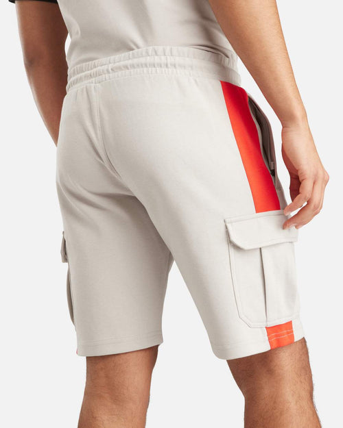 Pantalón corto FK Spirit en beige, rojo y negro - Footkorner