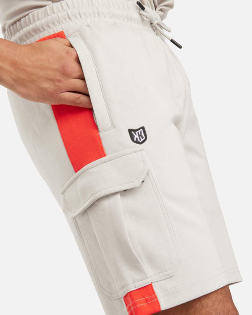 Pantalón corto FK Spirit en beige, rojo y negro - Footkorner