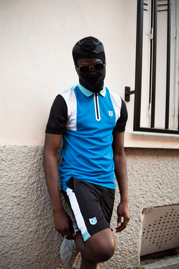 Pantalones cortos FK Squad - Negro/Azul/Blanco