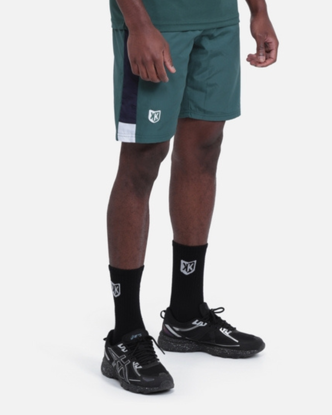 FK Squad Shorts - Green/Blue/White