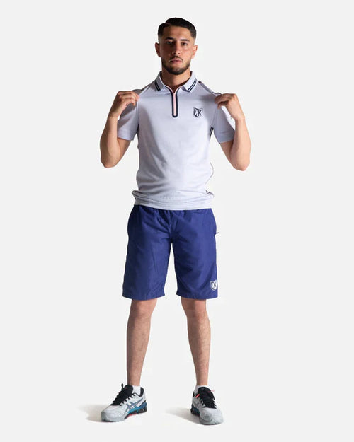 FK Teams Shorts - Navy/Grey/Pink - Footkorner