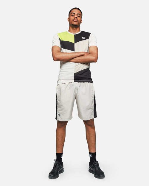 FK Ultra Shorts - Beige/Yellow/Black - Footkorner