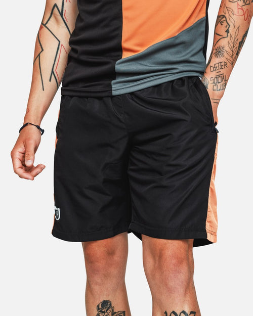 Pantaloncini FK Ultra - Neri/Arancioni/Bianchi - Footkorner