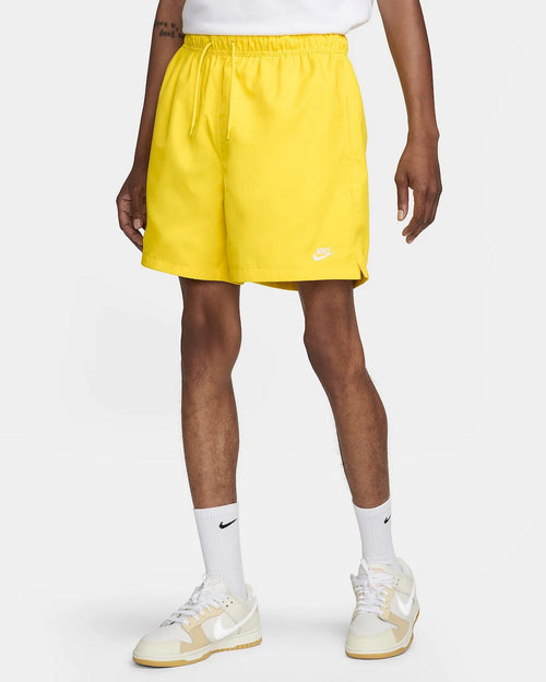 Short Flow Nike Club - Jaune - Footkorner