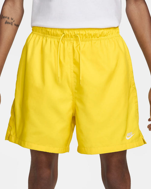 Short Flow Nike Club - Jaune - Footkorner