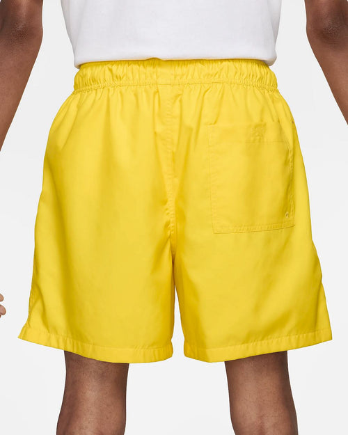 Short Flow Nike Club - Jaune - Footkorner