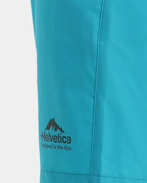 Short Helvetica Yucatan - Bleu turquoise - Footkorner