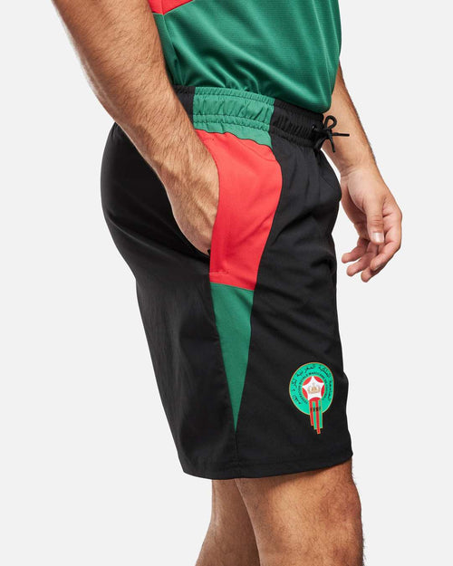 Short Maroc 2024 - Noir/Vert/Rouge - Footkorner