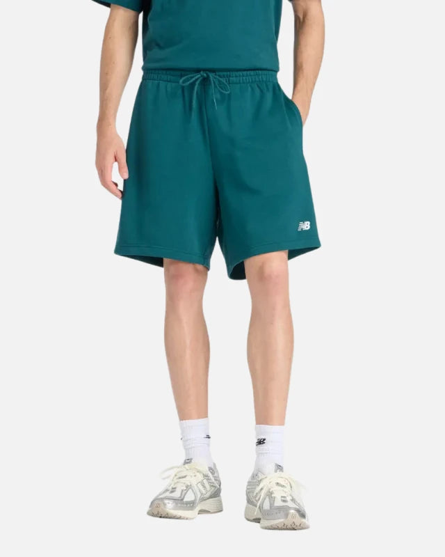 Short New Balance Essentials French Terry - Negro - Footkorner - Footkorner