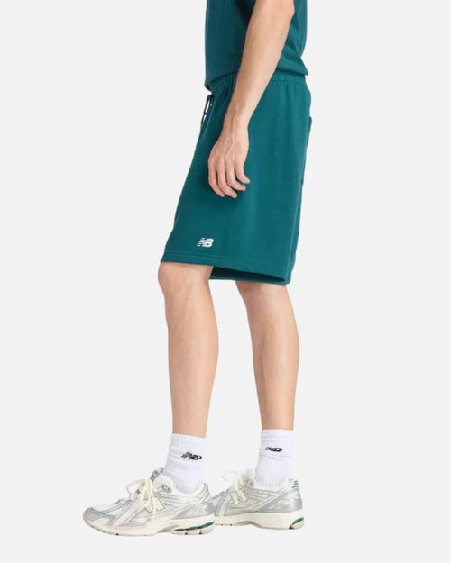 Short New Balance Essentials French Terry - Verde - Footkorner
