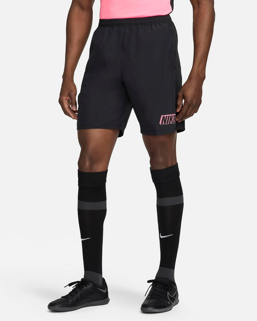 Pantalón corto Nike Academy - Negro/Rosa - Footkorner