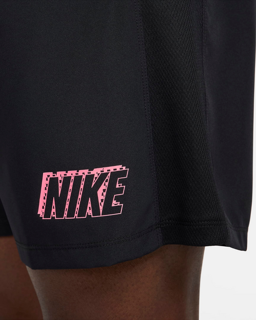 Pantalón corto Nike Academy - Negro/Rosa - Footkorner