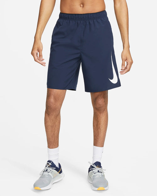 Short Nike Running Dri-FIT Challenger - Bleu - Footkorner