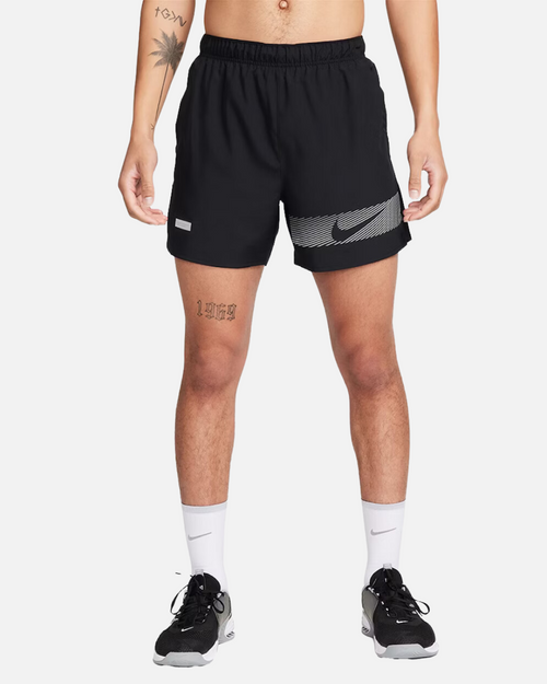 Short Nike Running Dri-Fit Challenger - Noir 13CM - Footkorner