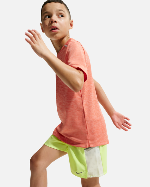 Short Nike Miler Junior - Jaune - Footkorner