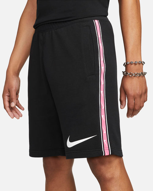Pantaloncini Nike Sportswear - Nero/Bianco/Rosa - Footkorner