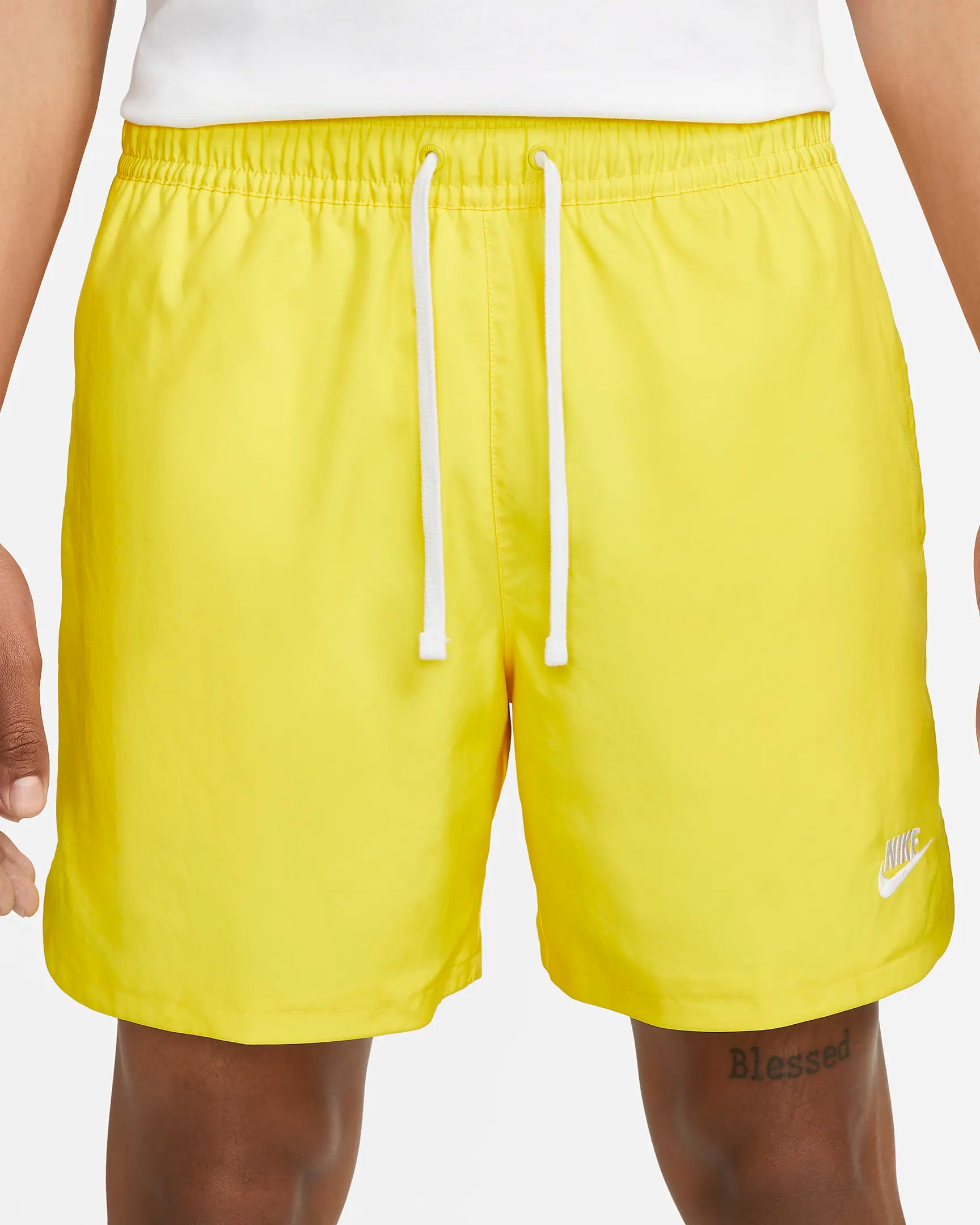 Pantaloncini Nike Sportswear Sport Essentials - Giallo/Bianco