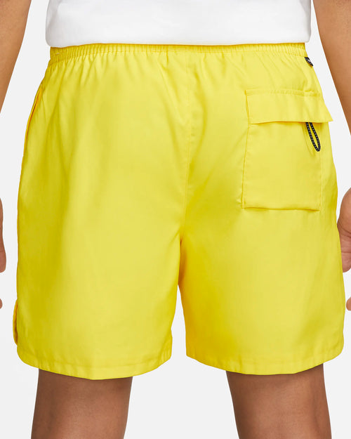 Short Nike Sportswear Sport Essentials - Jaune/Blanc - Footkorner