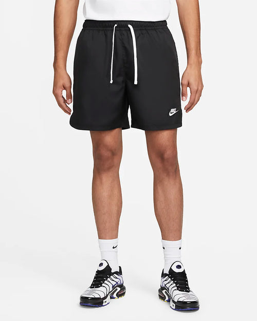 Pantaloncini Nike Sportswear Sport Essentials - Nero/Bianco - Footkorner