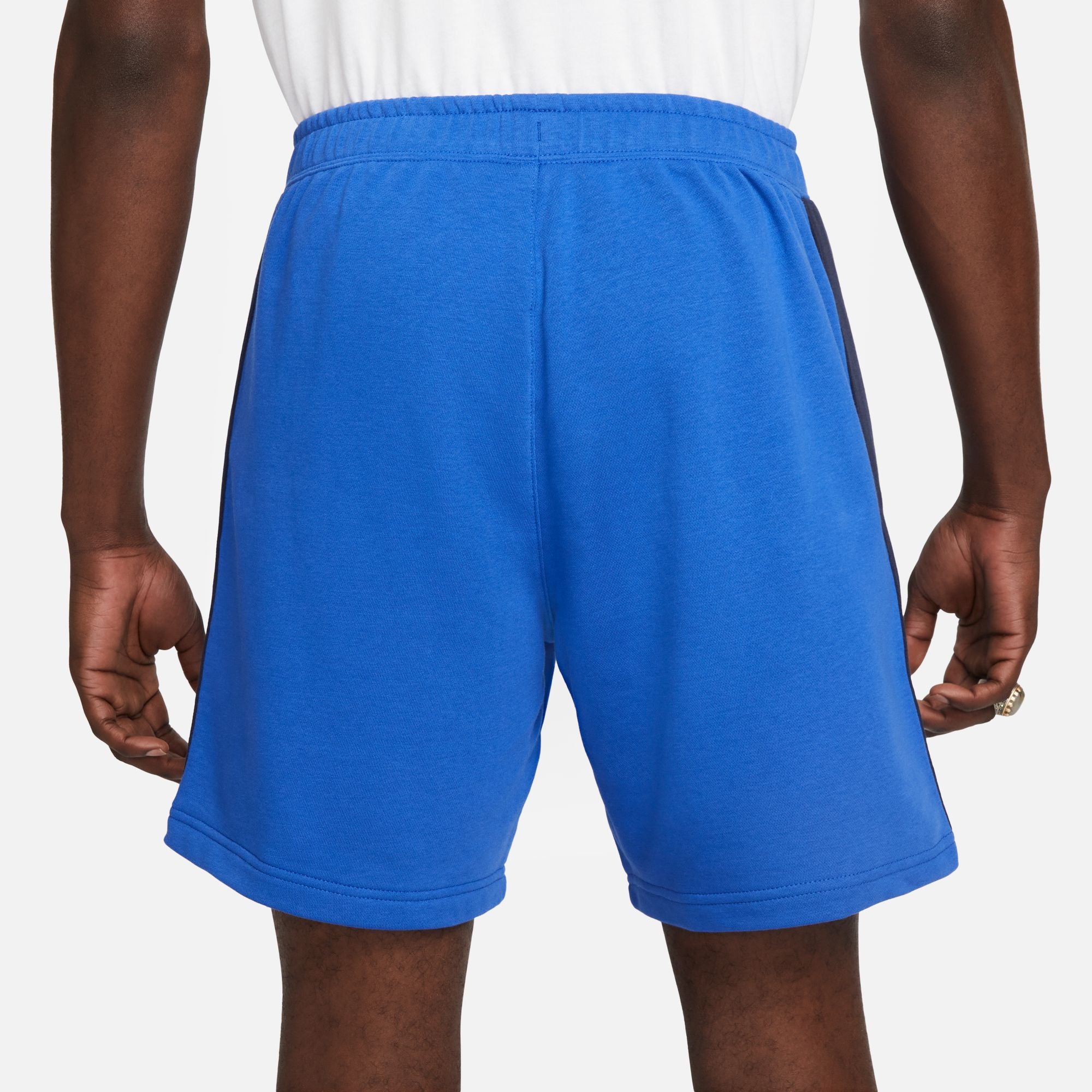 Pantaloncini in pile Nike Swoosh Air - Blu