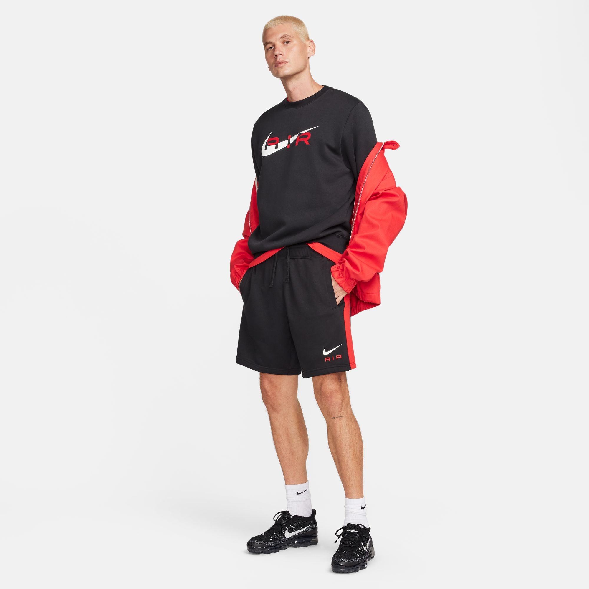 FootkornerShort Nike Swoosh Air Fleece - Noir