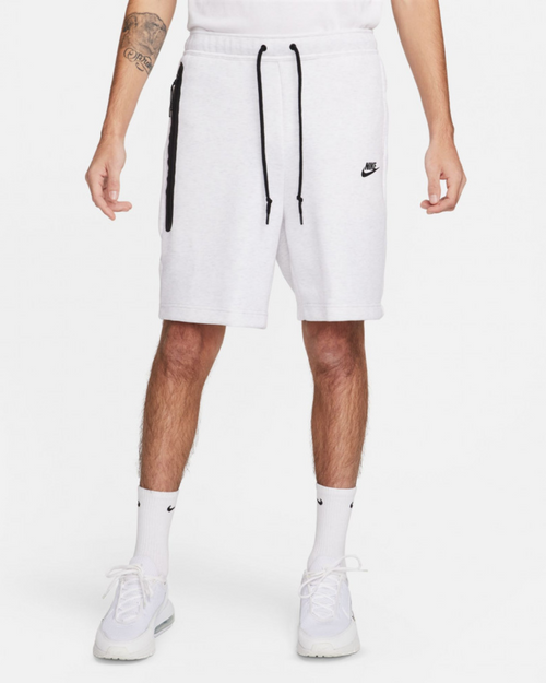 Short Nike Tech Fleece - Blanc - Footkorner