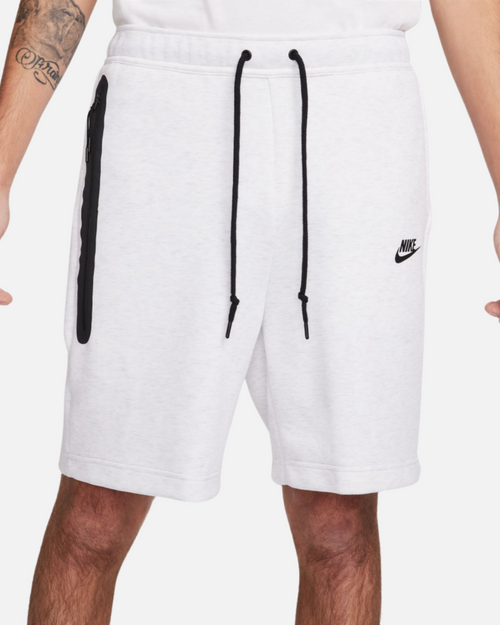 Short Nike Tech Fleece - Blanc - Footkorner
