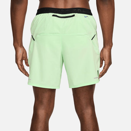 Short Nike Running Trail Second Sunrise - Vert/Noir - Footkorner