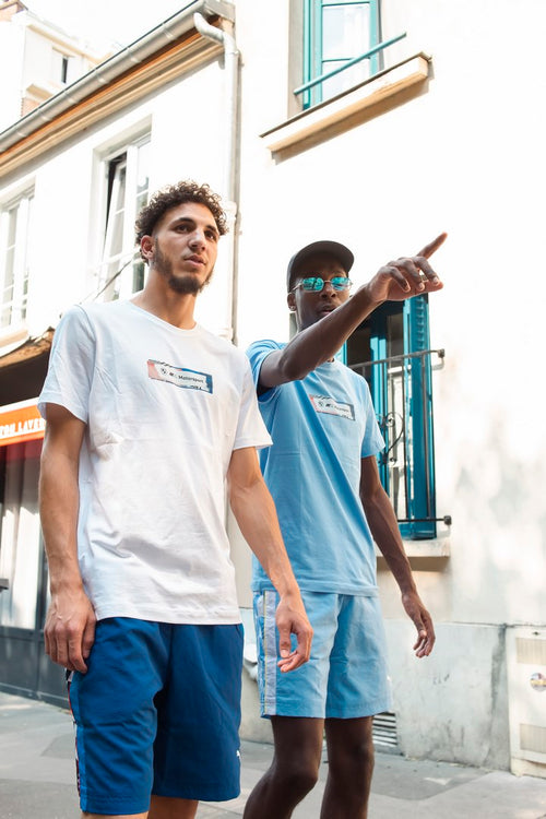 Short Puma BMW Motorsport Statement - Bleu/Jaune - Footkorner