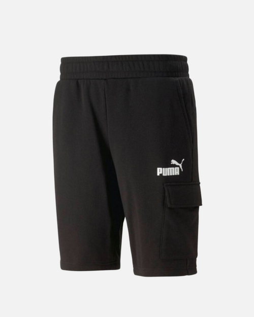 Pantaloncini cargo Puma Essentials - Neri/Bianchi - Footkorner