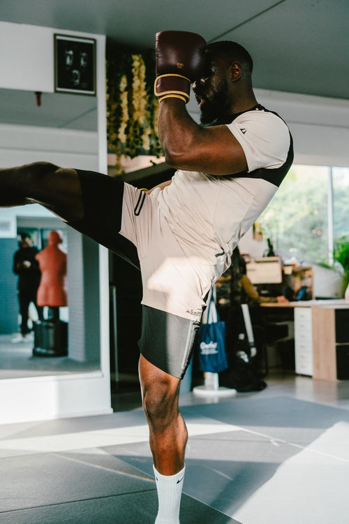 Short Scampia Scalare - Beige/Noir - Footkorner